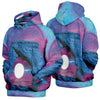 The Visitor Heavy Hoodie - Vaporwave Clothing - Aesthetic Clothing