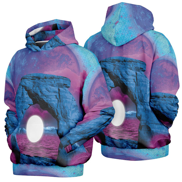 The Visitor Heavy Hoodie - Vaporwave Clothing - Aesthetic Clothing