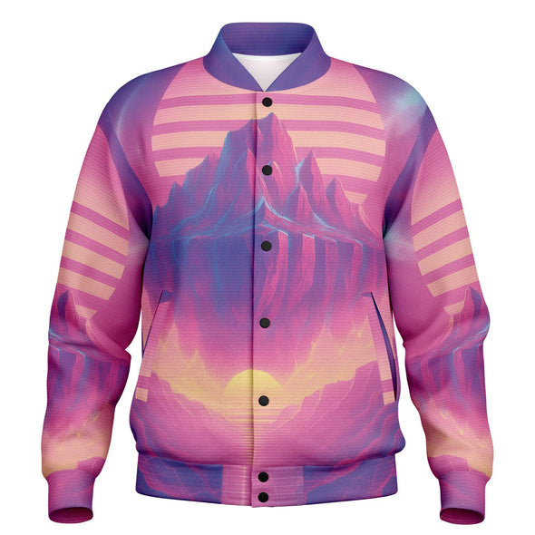 Aerolith Varsity Jacket - Vaporwave Clothing - Aesthetic Clothing