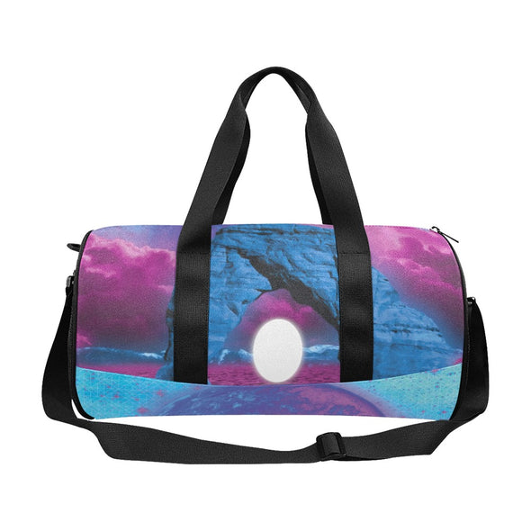 The Visitor Duffle Bag - Vaporwave Clothing - Aesthetic Clothing