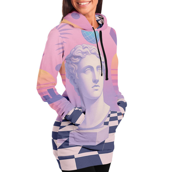 Corinthian Hoodie Dress - Vaporwave Clothing - Aesthetic Clothing