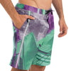 City of Radiance Board Shorts - Vaporwave Clothing - Aesthetic Clothing