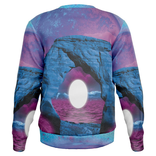 The Visitor Sweatshirt - Vaporwave Clothing - Aesthetic Clothing
