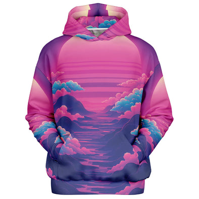 Duskwave Heavy Hoodie - Vaporwave Clothing - Aesthetic Clothing