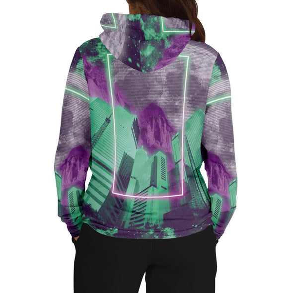 City of Radiance Hoodie - Vaporwave Clothing - Aesthetic Clothing