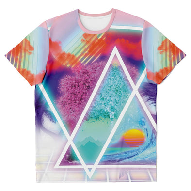 Dimensions Collide Tee - Vaporwave Clothing - Aesthetic Clothing
