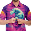 Tidalus Button Down Shirt - Vaporwave Clothing - Aesthetic Clothing