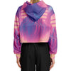 Aerolith Cropped Hoodie - Vaporwave Clothing - Aesthetic Clothing