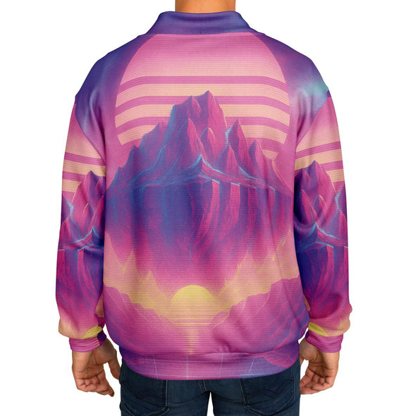 Aerolith Varsity Jacket - Vaporwave Clothing - Aesthetic Clothing