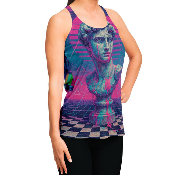 Anachron Racerback Tank Top - Vaporwave Clothing - Aesthetic Clothing