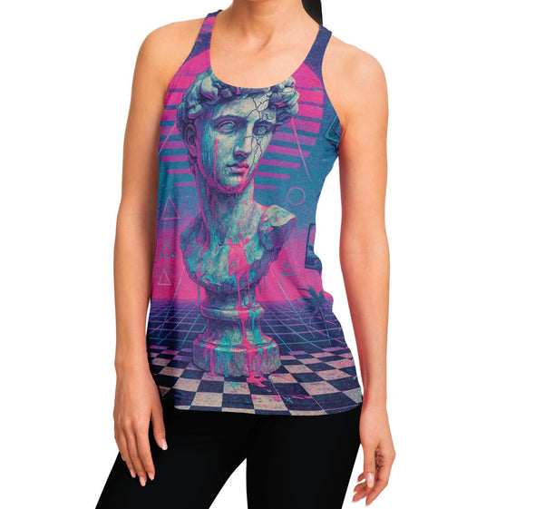 Anachron Racerback Tank Top - Vaporwave Clothing - Aesthetic Clothing
