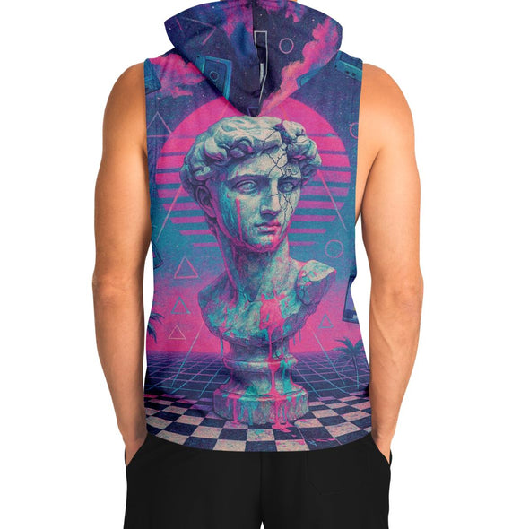 Anachron Tank Hoodie - Vaporwave Clothing - Aesthetic Clothing