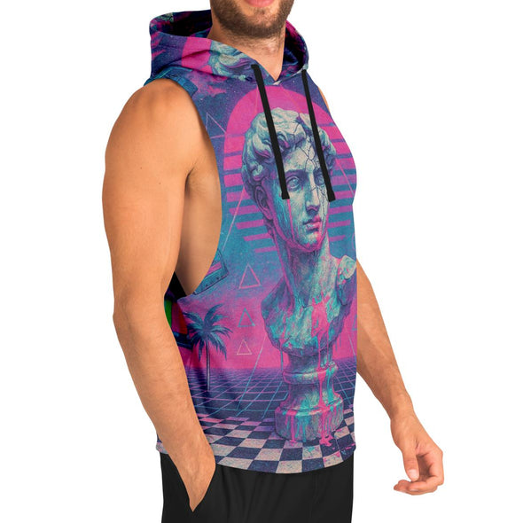 Anachron Tank Hoodie - Vaporwave Clothing - Aesthetic Clothing