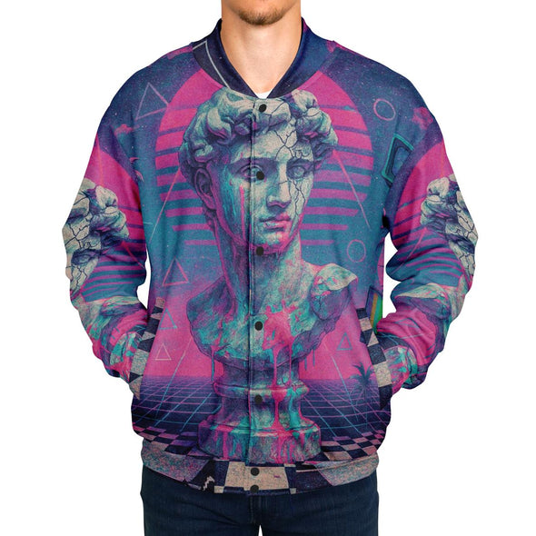 Anachron Varsity Jacket - Vaporwave Clothing - Aesthetic Clothing