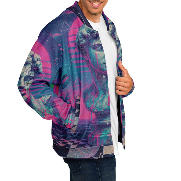 Anachron Varsity Jacket - Vaporwave Clothing - Aesthetic Clothing