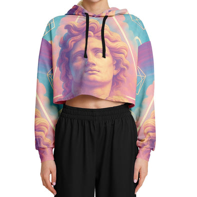 Apotheosis Cropped Hoodie - Vaporwave Clothing - Aesthetic Clothing