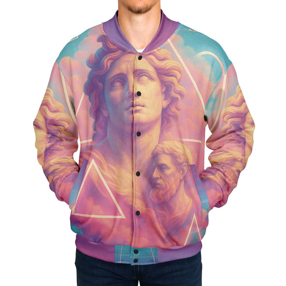 Apotheosis Varsity Jacket - Vaporwave Clothing - Aesthetic Clothing