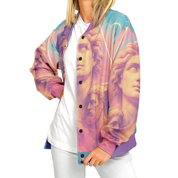 Apotheosis Varsity Jacket - Vaporwave Clothing - Aesthetic Clothing