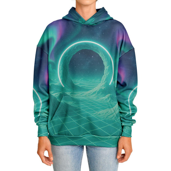 Astral Gateway Heavy Hoodie - Vaporwave Clothing - Aesthetic Clothing