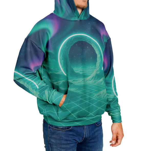 Astral Gateway Heavy Hoodie - Vaporwave Clothing - Aesthetic Clothing