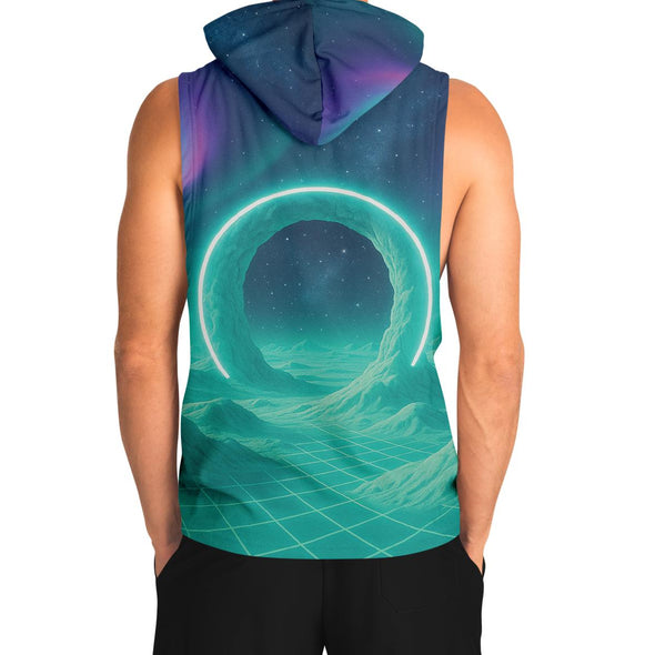 Astral Gateway Tank Hoodie - Vaporwave Clothing - Aesthetic Clothing