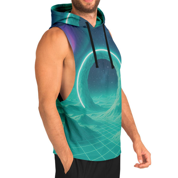 Astral Gateway Tank Hoodie - Vaporwave Clothing - Aesthetic Clothing