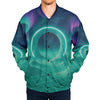 Astral Gateway Varsity Jacket - Vaporwave Clothing - Aesthetic Clothing