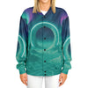 Astral Gateway Varsity Jacket - Vaporwave Clothing - Aesthetic Clothing