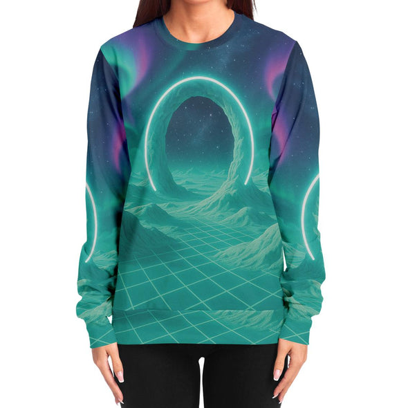 Astral Gateway Sweatshirt - Vaporwave Clothing - Aesthetic Clothing