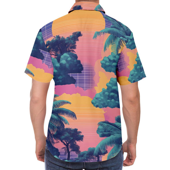 Canopy Button Down Shirt - Vaporwave Clothing - Aesthetic Clothing