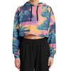 Canopy Cropped Hoodie - Vaporwave Clothing - Aesthetic Clothing