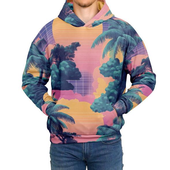 Canopy Heavy Hoodie - Vaporwave Clothing - Aesthetic Clothing