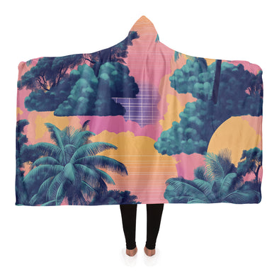 Canopy Hooded Blanket - Vaporwave Clothing - Aesthetic Clothing
