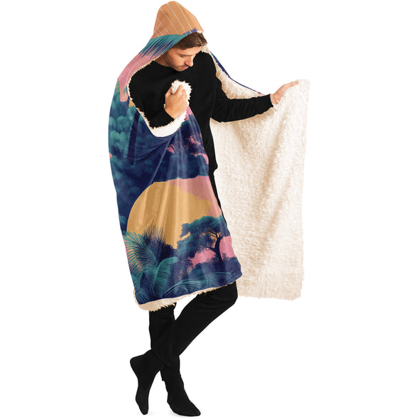 Canopy Hooded Blanket - Vaporwave Clothing - Aesthetic Clothing
