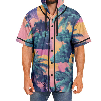 Canopy Hooded Jersey - Vaporwave Clothing - Aesthetic Clothing
