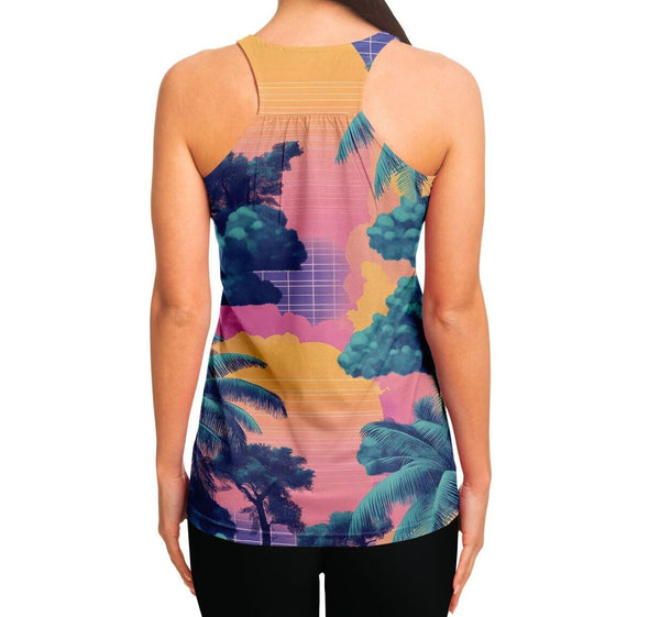 Canopy Racerback Tank Top - Vaporwave Clothing - Aesthetic Clothing