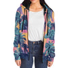 Canopy Sherpa Hoodie - Vaporwave Clothing - Aesthetic Clothing
