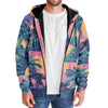 Canopy Sherpa Hoodie - Vaporwave Clothing - Aesthetic Clothing
