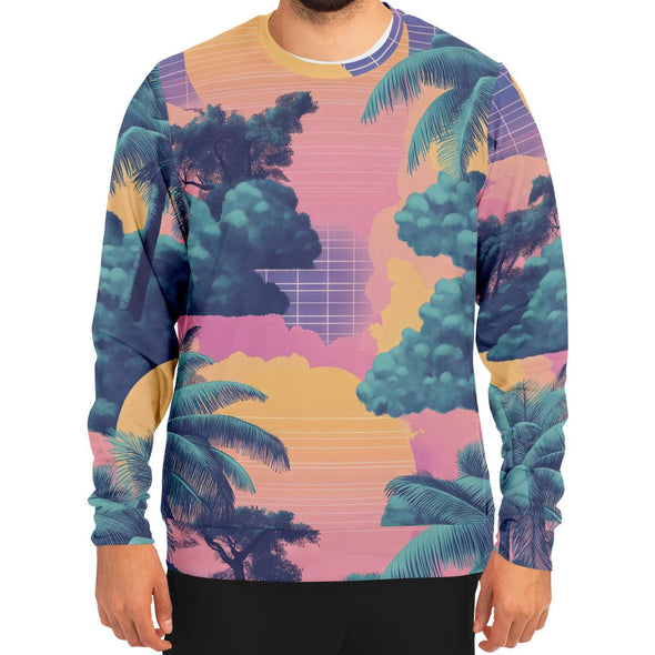 Canopy Sweatshirt - Vaporwave Clothing - Aesthetic Clothing