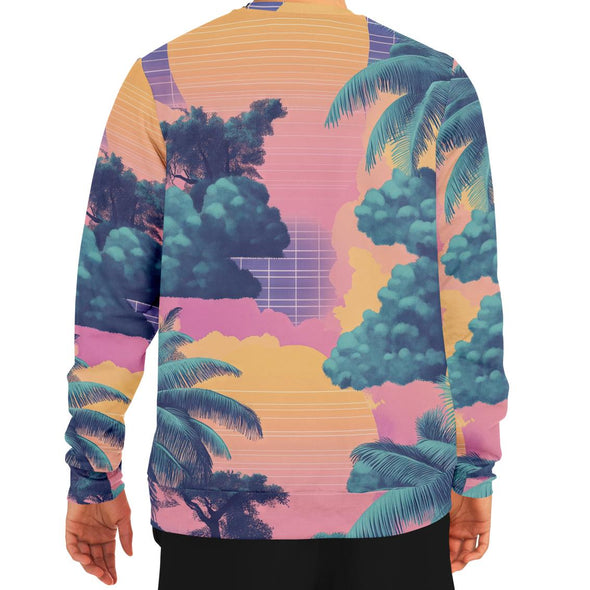 Canopy Sweatshirt - Vaporwave Clothing - Aesthetic Clothing