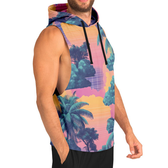 Canopy Tank Hoodie - Vaporwave Clothing - Aesthetic Clothing
