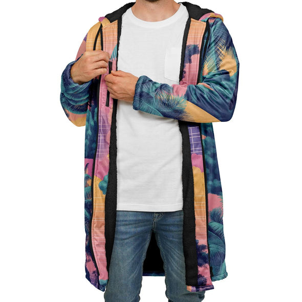 Canopy Zip Cloak - Vaporwave Clothing - Aesthetic Clothing