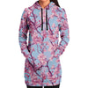 Cherry Blossom Hoodie Dress - Vaporwave Clothing - Aesthetic Clothing