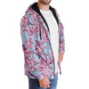 Cherry Blossom Sherpa Hoodie - Vaporwave Clothing - Aesthetic Clothing