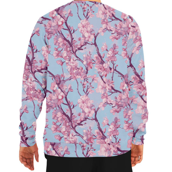 Cherry Blossom Sweatshirt - Vaporwave Clothing - Aesthetic Clothing