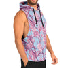 Cherry Blossom Tank Hoodie - Vaporwave Clothing - Aesthetic Clothing
