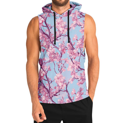 Cherry Blossom Tank Hoodie - Vaporwave Clothing - Aesthetic Clothing