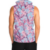 Cherry Blossom Tank Hoodie - Vaporwave Clothing - Aesthetic Clothing