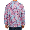 Cherry Blossom Varsity Jacket - Vaporwave Clothing - Aesthetic Clothing
