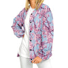 Cherry Blossom Varsity Jacket - Vaporwave Clothing - Aesthetic Clothing